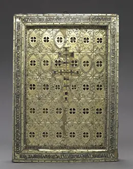 Reliquary Prints: Reliquary of the True Cross, c. 1214. Cross: Latin Kingdom of Jerusalem