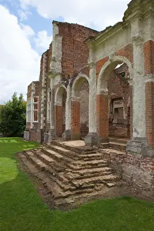 Collapse Prints: Remains of Houghton House, Amptill