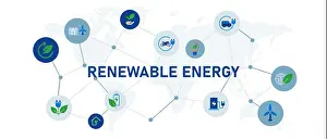 Green Energy Prints: renewable energy windmill green house and hybrid vehicle environment green ecology nature future technology innovation