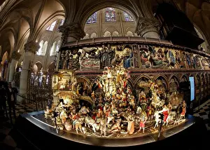 Catholic Religion Prints: REOPENING OF THE NOTRE DAME DE PARIS CATHEDRAL
