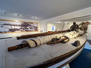 Art Product Prints: Replica of the James Caird inside the South Georgia Museum at Grytviken