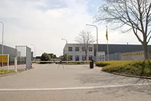 resource square of the municipality of Waddinxveen for recycling in the Netherlands