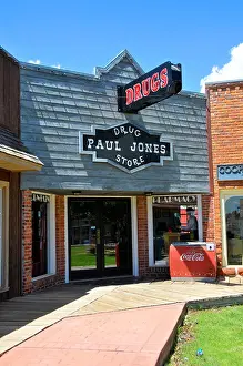 Appeal Prints: Restored Drug Store National Route 66 Museum Elk City Oklahoma