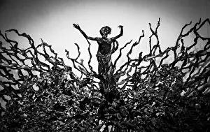 Spirituality Prints: Resurrection sculpture, Vatican City, Vatican, Rome, Europe