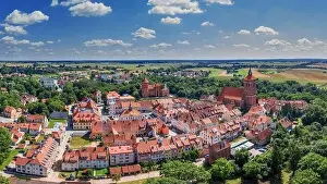 Reszel - a city in the Warmian-Masurian Voivodeship