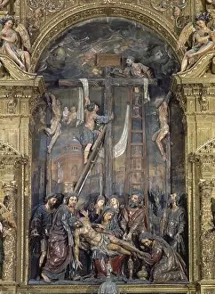 Sevilla Prints: RETABLO DE LA PIEDAD - 1666 - BARROCO ESPAÑOL
