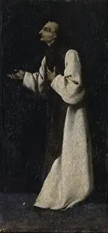 Guadalupe Prints: RETABLO DE SAN JERONIMO-MONJE DE LA ORDEN