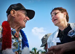 Us Military Prints: Retired Col. Andrew Kowalski, a Hickam Field survivor