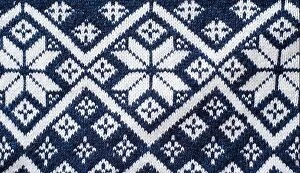 Images Dated 23rd November 2023: Retro Nordic Jersey Pattern