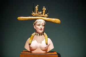 Retrospective Bust of a Woman by Salvador Dali on display at the Museo Botero, Bogot‡, Colombia