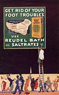 Toiletries Prints: Reudel Bath Saltrates, 1910s