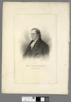Stipple Engraving Prints: Rev. Joseph Harris, late of Swansea circa 1820 by William Thomas Fry