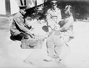 Wound Prints: Reviving wounded German with Pulmotor