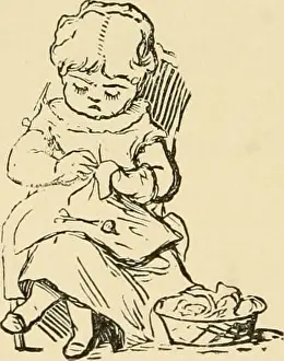 Bookyear1903 Prints: Rhymes and jingles. On Monday I wash my dollies clothes