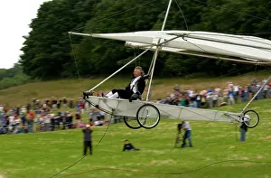 Exhilarating Prints: Richard Branson recreates the flight of Sir George Cayley's glider