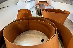 Biscay Prints: Richard Serra's 100m long steel Snake installation
