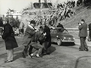 Riots Prints: Riots at University Architecture faculty of Valle Giulia between students and police