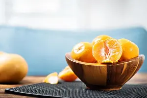 Dietary Prints: Ripe fresh Thai oranges. Sai Nam Phueng oranges fruit