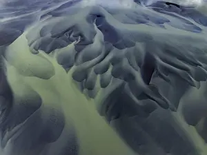 River Mouth Prints: River, river course, river delta