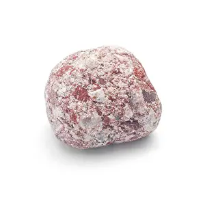 Conglomerate Prints: river rock isolated on white
