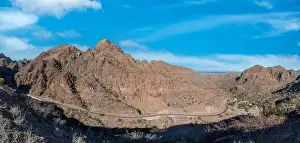 Loreto Prints: The road from la paz to Loreto panorama Baja California Sur Rocks desert landscape view