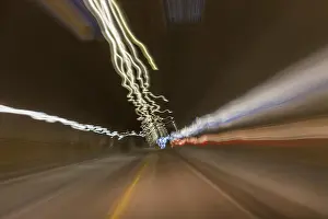 Norge Prints: Road tunnel, Lofoten Islands, Norway