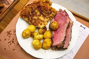 Potatoes Prints: Roast beef and bramboráky (Czech potato pancakes)