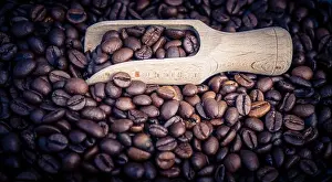 Capsules Prints: roasted Coffee beans