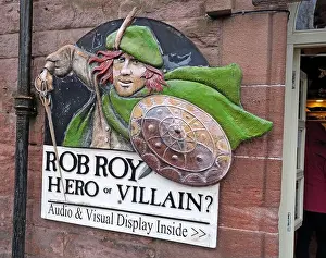 Rising Prints: Rob Roy, Hero or Villain, Audio & Visual Display