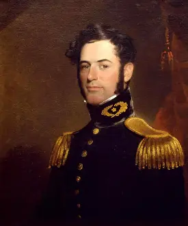 American Civil War Prints: Robert Edward Lee, Robert E. Lee at age 31 in 1838