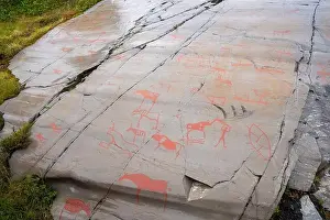 Rock Paintings Prints: The Rock Art of Alta in Norway