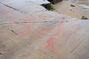 Rock Paintings Prints: The Rock Art of Alta in Norway