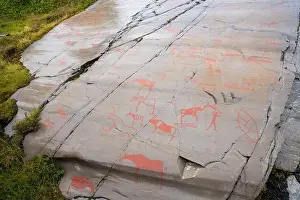 Rock Paintings Prints: The Rock Art of Alta in Norway