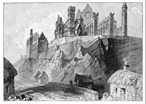 Christian Religion Prints: The Rock of Cashel, County Tipperary