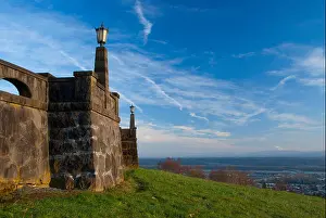 Rocky Butte viewpoint lights, Joseph Wood Hill Park, Portland, Oregon