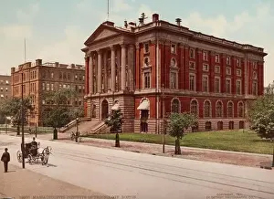 Old America Image Prints: Rogers Building, Massachusetts Institute of Technology, Boston, Massachusetts 1901