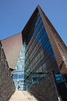 Pupils Prints: The Roland Levinsky Building was deigned by Danish architect Henning Larsens Tegnestue