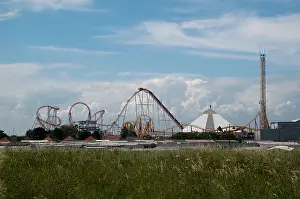 roller coaster at fantasy island Linconshire coast