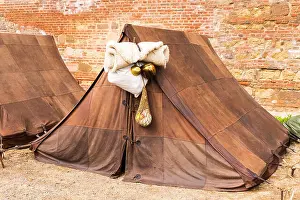 Encampment Prints: roman soldier tents - Roman re enactment at Zülpich - 26th of August 2018 - Zülpich