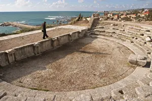Construct Prints: Roman theater in Byblos Lebanon