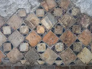 Floor Prints: Romanesque church of San Salvatore in Spoleto
