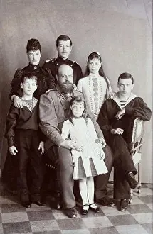 The Romanov Dynasty - The Tsar Alexander III with his family