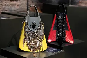 Dresses Prints: Rome, Italy. 3rd May, 2016. Borse Petra Reinhardt Rome 3rd May 2016