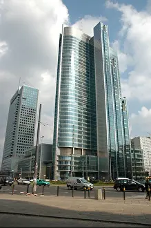 Highrise Prints: Rondo 1 modern office building in Warsaw Poland