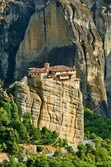 Images Dated 5th September 2017: Roussanou Meteora Monastery, Greece