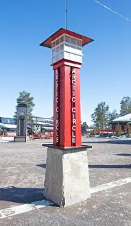 Arctic Circle Prints: Rovaniemi, Finland on april 28th