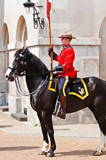 Ceremonial Prints: Royal Canadian Mounted Police in London