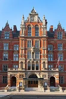 South Kensington Prints: The Royal College of Music grand entrance, South Kensington, London