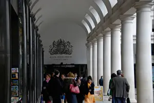 Royal Opera House Prints: The Royal Opera House entrance in Covent Garden London England