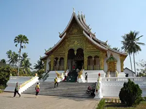 In The Open Prints: Royal Palace, Luang Prabang, province Luang Prabang, Laos, Asia / Luang Prabang